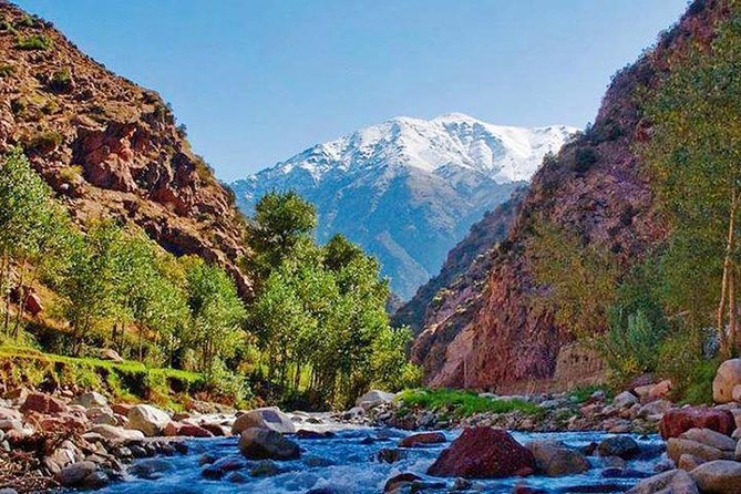 Vallée de l'Ourika et montagnes de l'Atlas